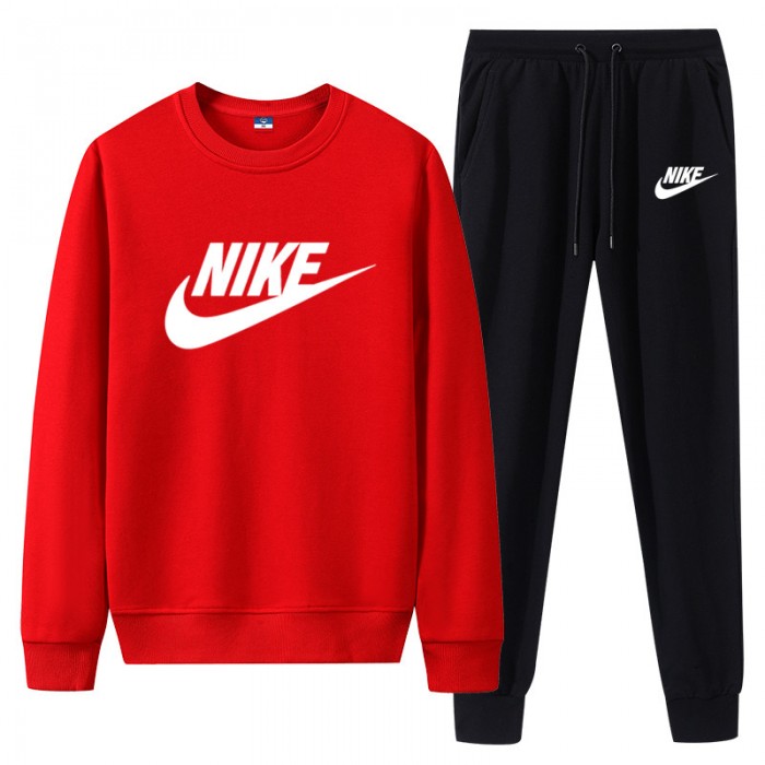 2 Piece Autumn and Winter Sweatshirts Long Sleeve Sweater Long Pants Set Casual Clothes-7511145