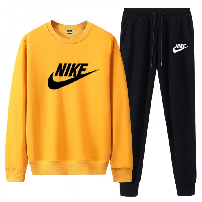 2 Piece Autumn and Winter Sweatshirts Long Sleeve Sweater Long Pants Set Casual Clothes-3103421