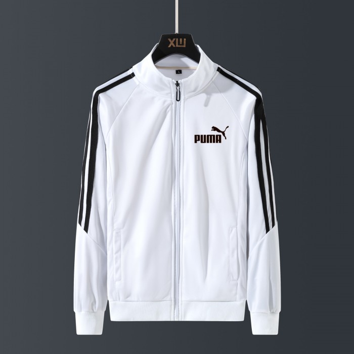 Puma Windbreaker jacket Zipper jacket Long sleeve-652387