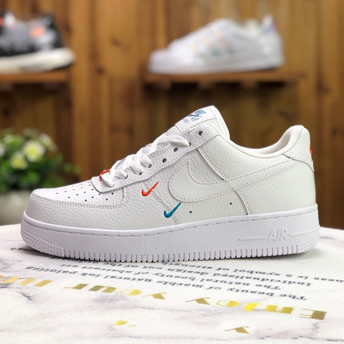 Air Force 1 Low AF1 Running Shoes-All White-6796585