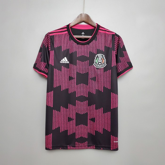 2020 Mexico home short sleeve training suit-1321154