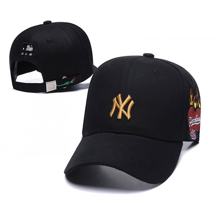 NY letter fashion trend cap baseball cap men and women casual hat-4984734