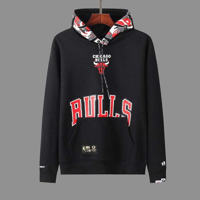 NBA Sweater Chicago Bulls Ape-Man Co-branded Black-1871883