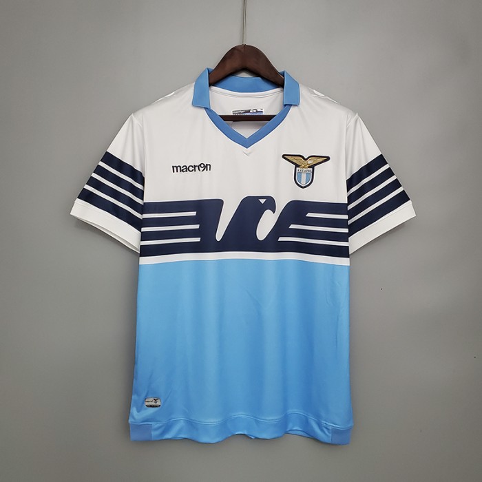 Retro Lazio 2014 home version short sleeve training suit-9205353