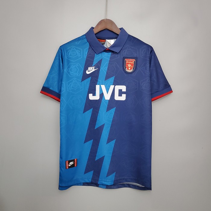Retro 95/96 Arsenal away version short sleeve training suit-6236999