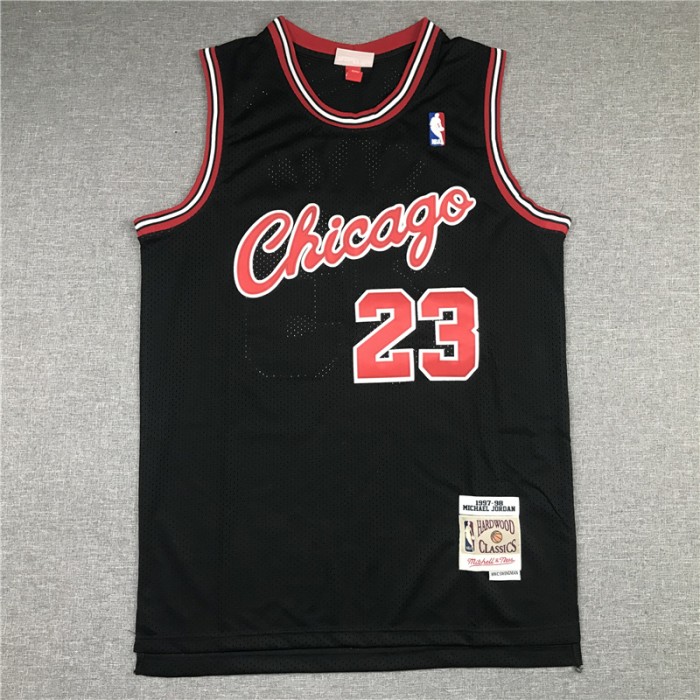 Chicago Bulls #23 retro black one-piece-2597755