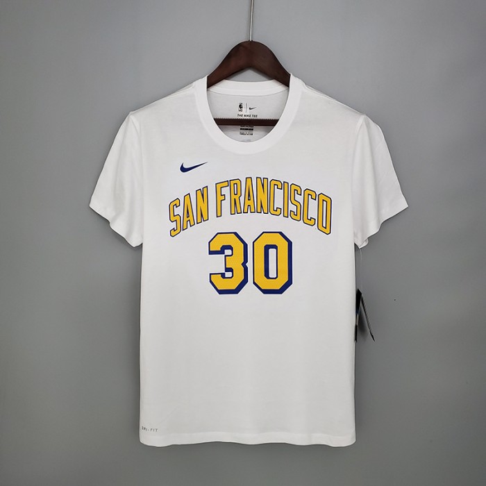 San Antonio Spurs Francisco 30# Summer Short sleeve T-shirt-8296706