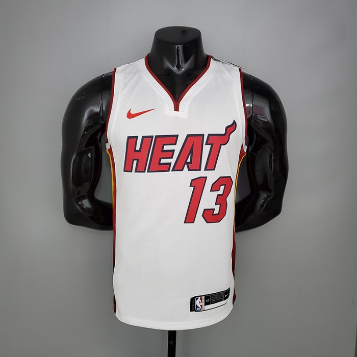 Miami Heat ADEBAYO#13 white NBA Jersey-6948599