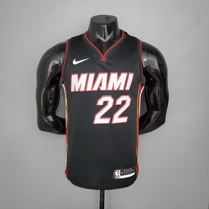 Miami Heat BUTLER#22 Black NBA Jersey-2992005