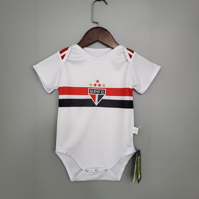 Sao Paulo Futebol Clube Baby jersey Kids short sleeve training suit-4533990