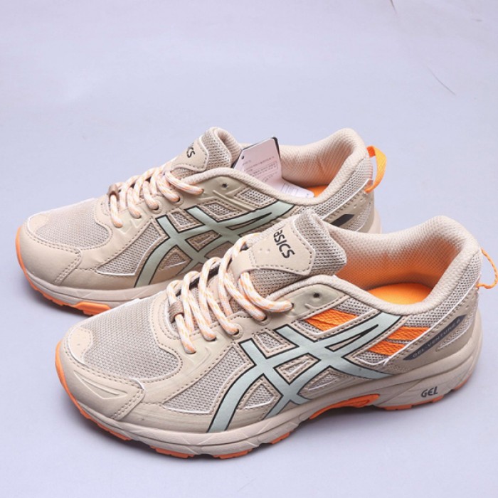 ASICS Kayano 27 Running Shoes-Khkai/Silver-1052740