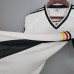 Retro Germany 1998 home version short sleeve training suit