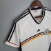 Retro Germany 1998 home version short sleeve training suit