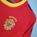 Retro Spain 2002 home version short sleeve training suit