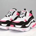 Balenciaga Triple S Sneaker 17FW ins Women Running Shoes White Pink 8722771