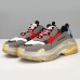 Balenciaga Triple S Sneaker 17FW ins Running Shoes Gray Red 1616282