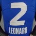 2021 LEONARD#2 All-Star Blue NBA Jersey
