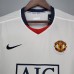 Retro Manchester United 08 09 League Edition away White Jersey version short sleeve 6427400