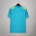 2021 Brazil Pre match Blue Jersey version short sleeve 8762527