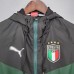 2021 Windbreaker Hooded Italy Black Green Long sleeve jacket 2697858