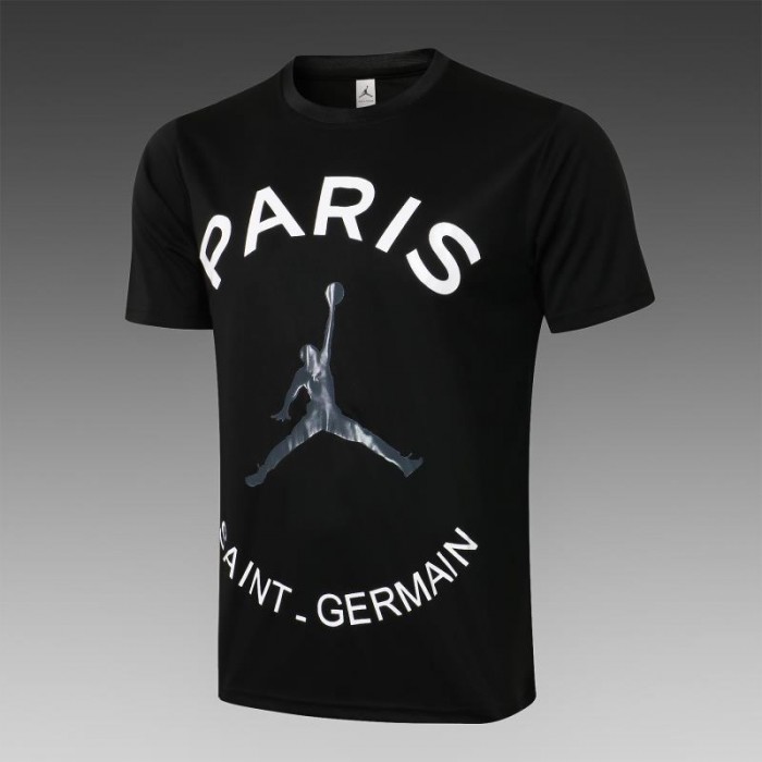 Paris Saint Germain PSG Short sleeve T shirt Black 8885926
