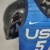 2021 Olympic Games LAVIINE 5 USA Team USA Blue NBA Jersey 7966520