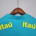 2021 Brazil Training Suit Blue Jersey version short sleeve-4820226