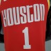 McGRADY#1 Rockets Retro Red NBA Jersey-4513036