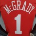 McGRADY#1 Rockets Retro Red NBA Jersey-4513036