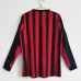 2013/14 AC Milan Retro Home Long Sleeve Jersey version short sleeve-9790899