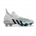 Predator EQT Freak .1 FG Soccer Shoes White Green-2341800