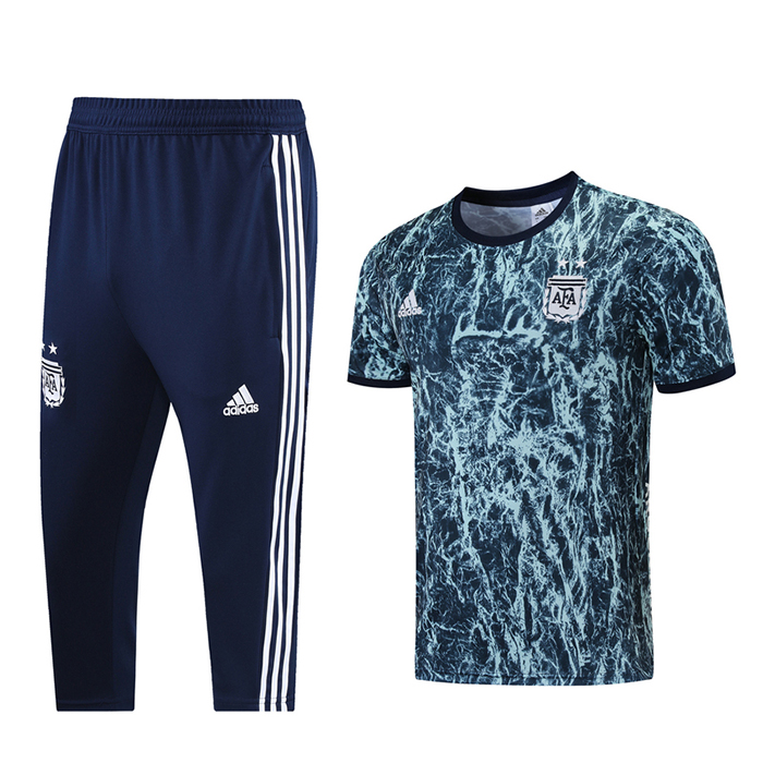 Adidas 20-21 Argentina pants shirt training suit set (Shirt + Short)