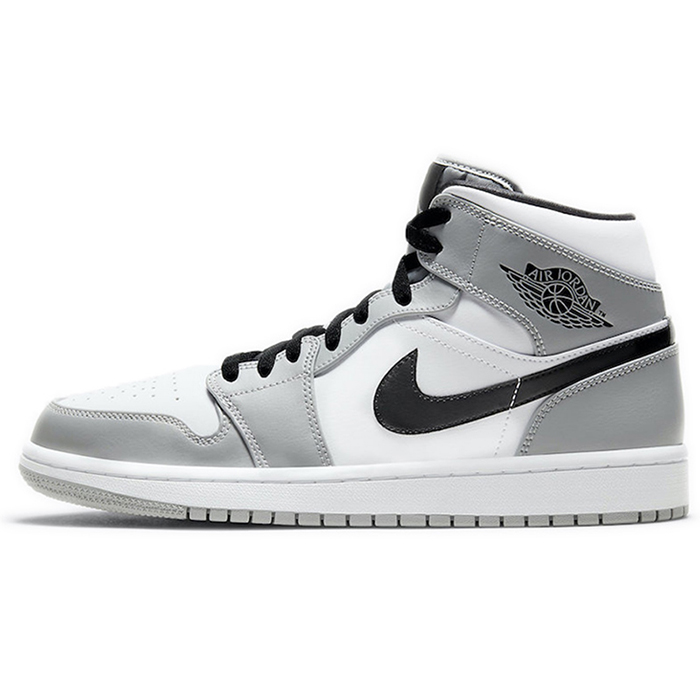 Crossover Jordan AIR JORDAN AJ1 High Running Shoes Gray White 9590777
