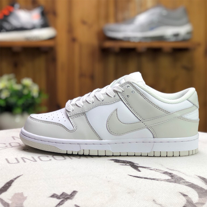 Dunk Low SB Running Shoes White Gray 8144523