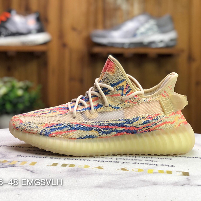 Yeezy Boost 350 V2 MX Oat Running Shoes Yellow Blue 9125428