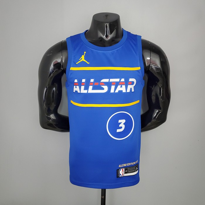 2021 BEAL#3 All-Star Blue NBA Jersey