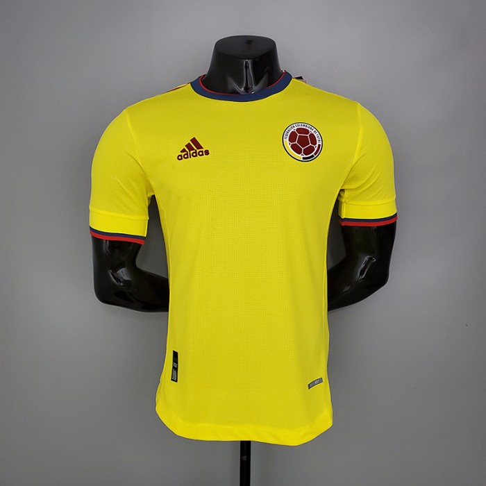 2020 player version Colombia home version short sleeve training suit (player version )