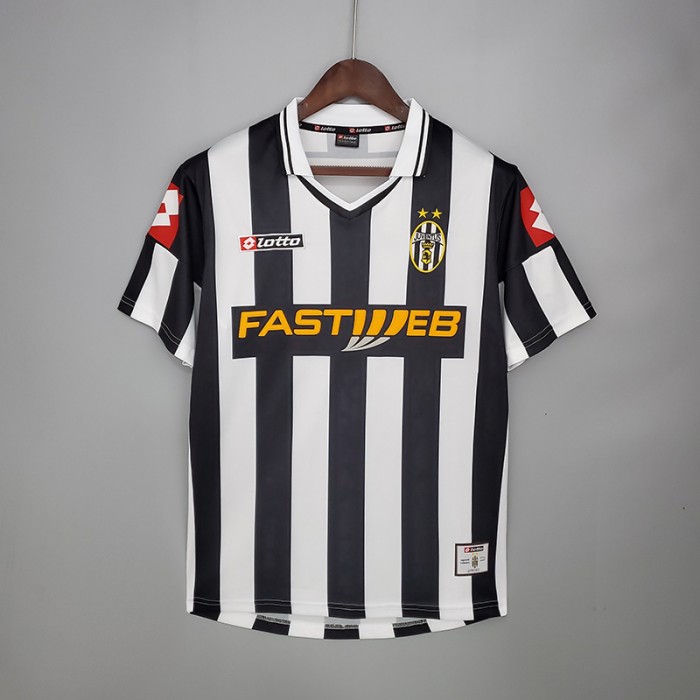 Retro Juventus 01/02 home training suit short sleeve
