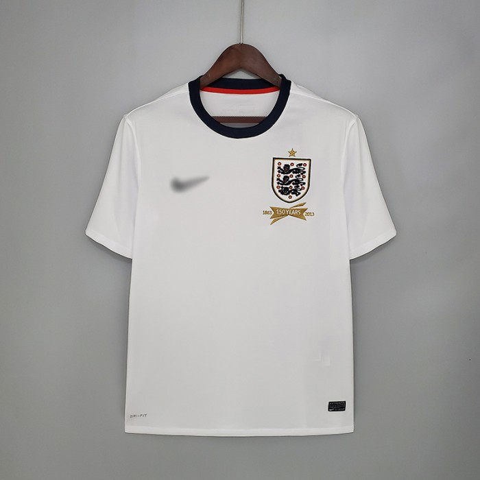 Retro 2013 England home Jersey version short sleeve 7168456
