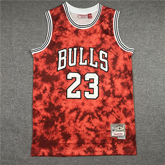 Chicago Bulls 23 Red Constellation Edition NBA Jersey 8034277