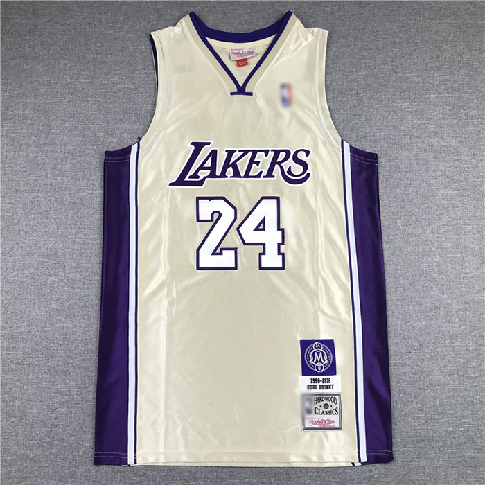 Los Angeles Lakers 24 Gold NBA Jersey 160270