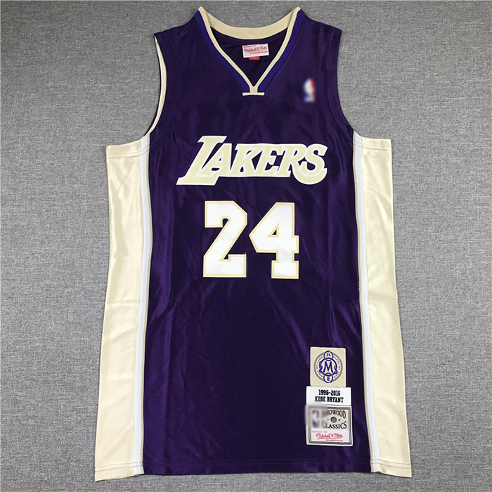 Los Angeles Lakers 24 Purple NBA Jersey 6631675