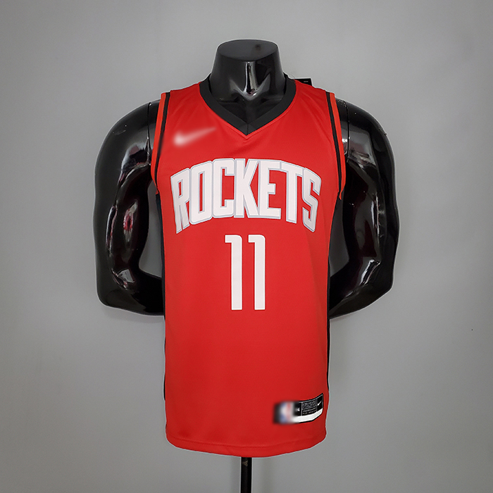 2021 YAO 11 Houston Rockets Red NBA Jersey 410331
