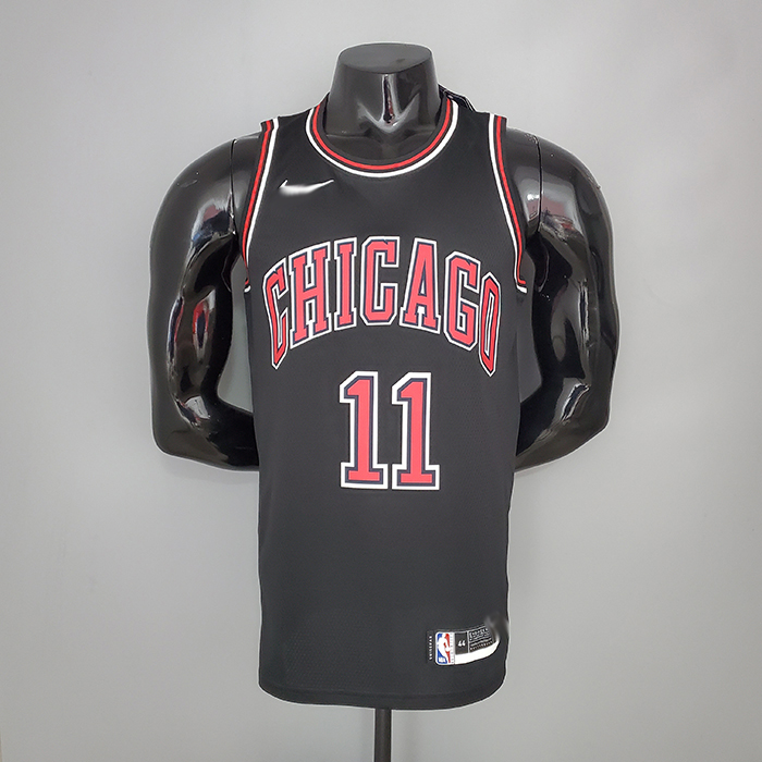 DeROZAN#11 Chicago Bulls black NBA jersey-296969