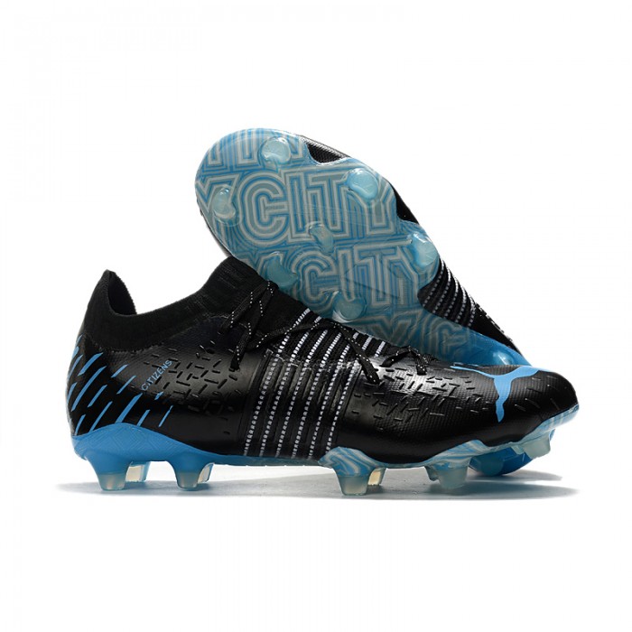 Future Z 1.1 FG Soccer Shoes Black Blue-7891593