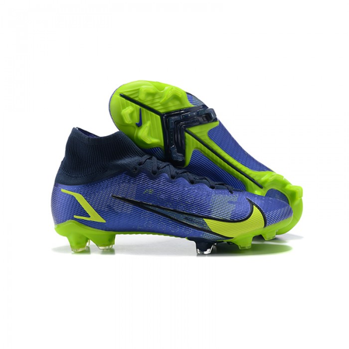 Superfly 8 Elite FG Soccer Shoes Blue Green-5563597