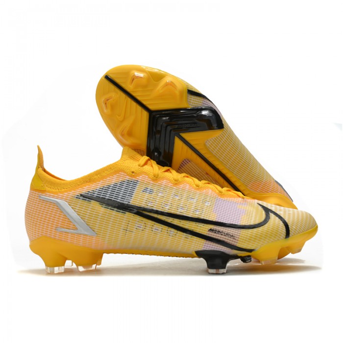 Mercurial Vapor XIV Elite FG Soccer Shoes Gold-4528647