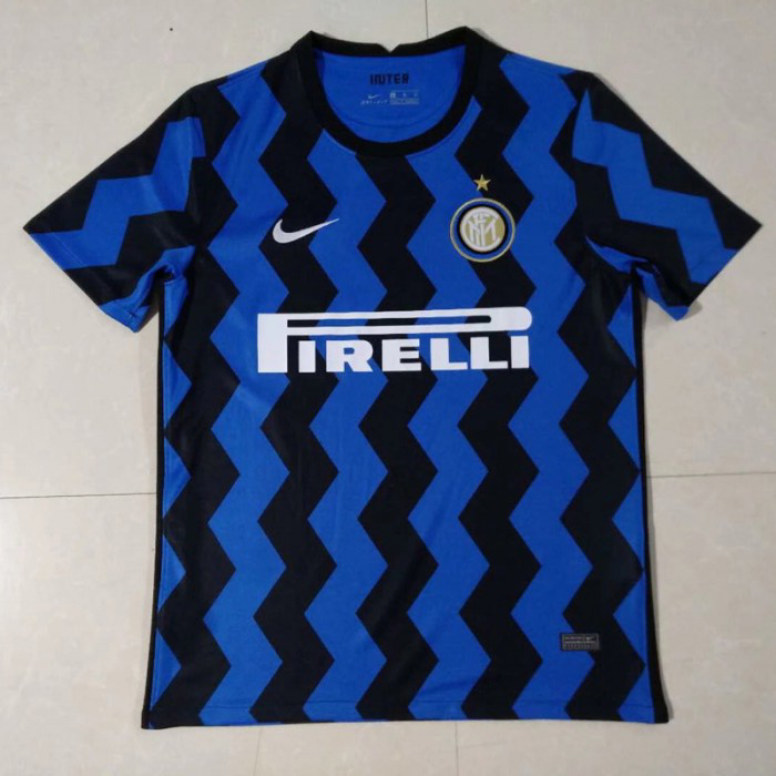 Retro 04/05 Inter Milan Home Blue Black Jersey Kit short sleeve-3161298