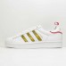 SUPERSTAR Running Shoes-White/Gold-2680275