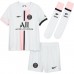 21/22 Paris Saint-Germain PSG training suit White and Pink Kit Training Suit (Shirt + Short + Sock)-1872030